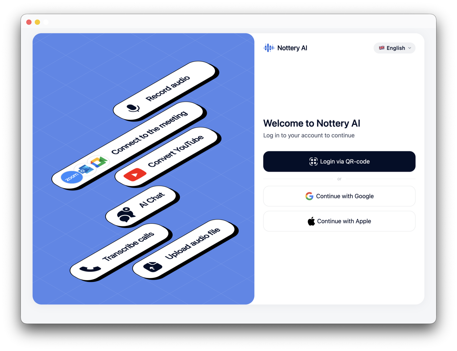 Nottery AI: Desktop